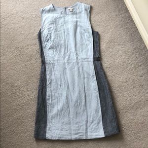 GAP cotton/linen sheath dress